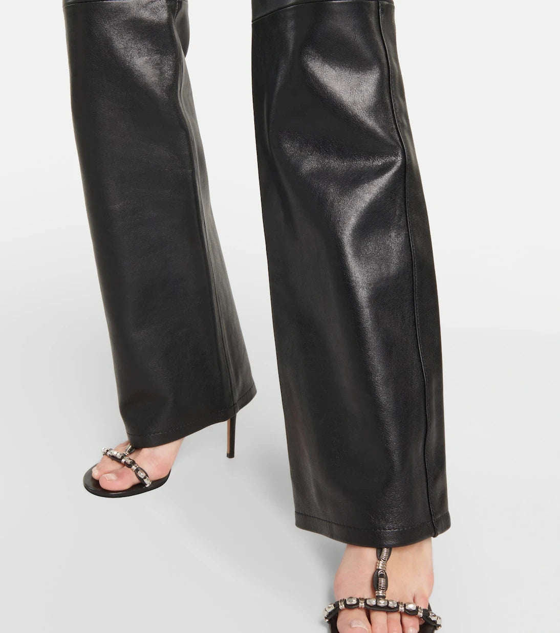 Dodo Bar Or - Lidra high-rise straight leather pants