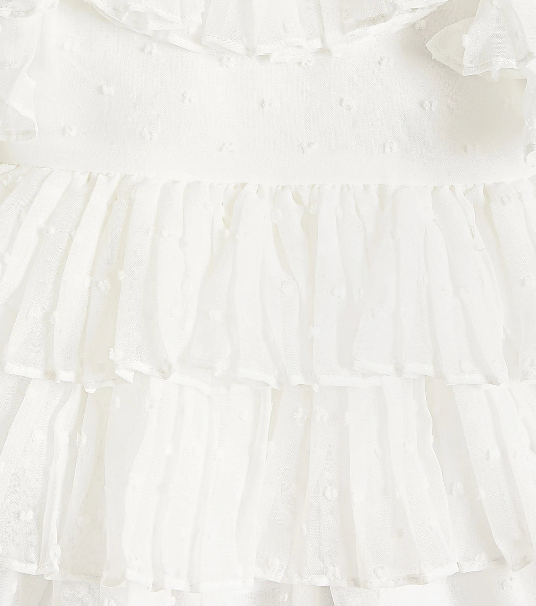 Patachou - Baby tiered ruffled tulle dress