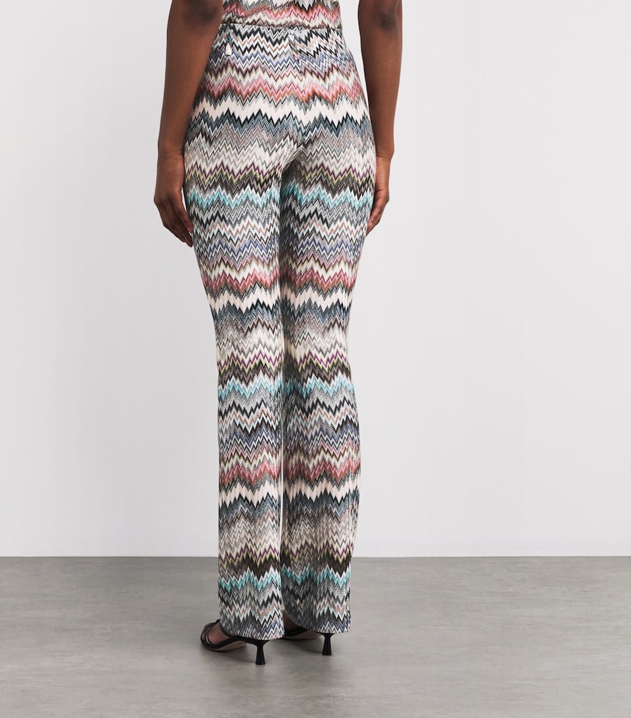 Missoni Multi Zigzag Flared Trousers