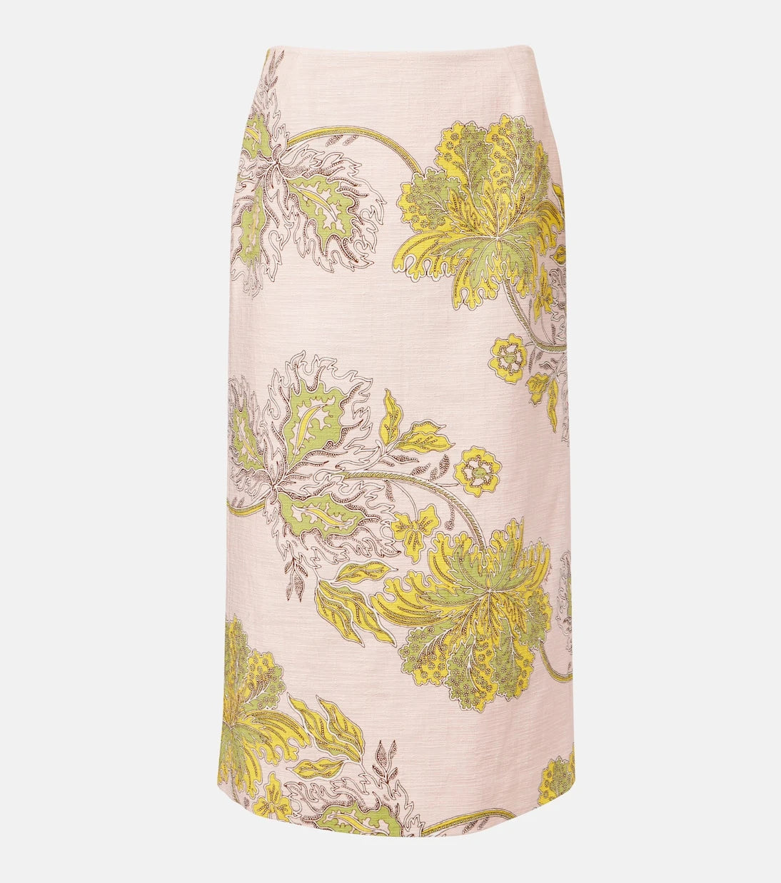 La DoubleJ - Printed cotton midi skirt