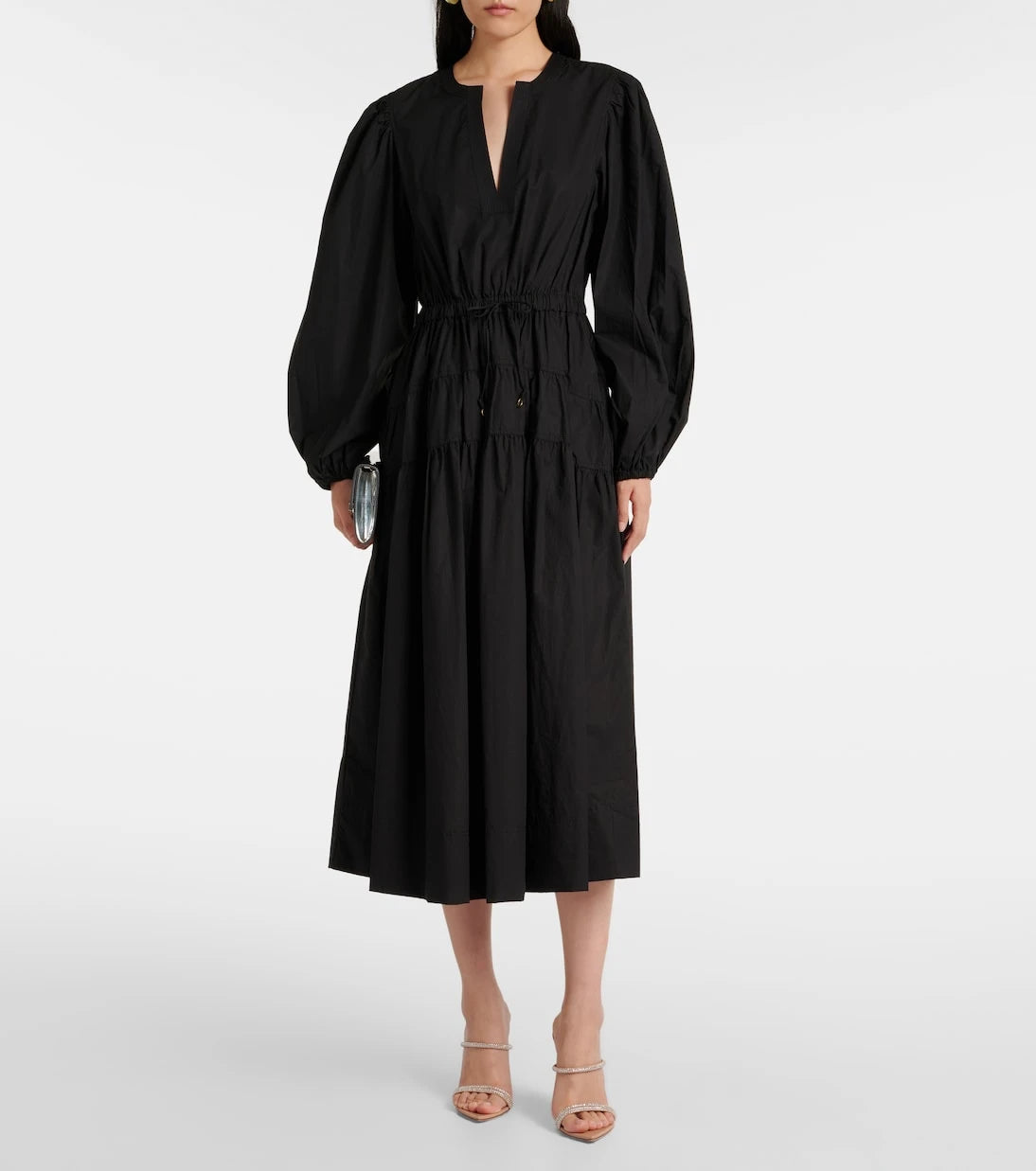 Ulla Johnson - Aurelie pleated cotton midi dress