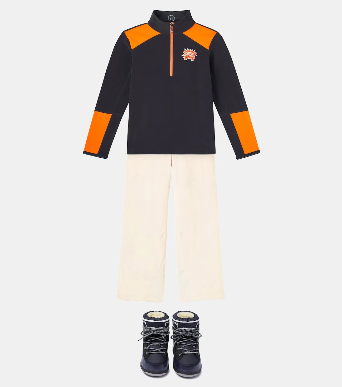 Bogner Kids - Mingo fleece half-zip sweatshirt