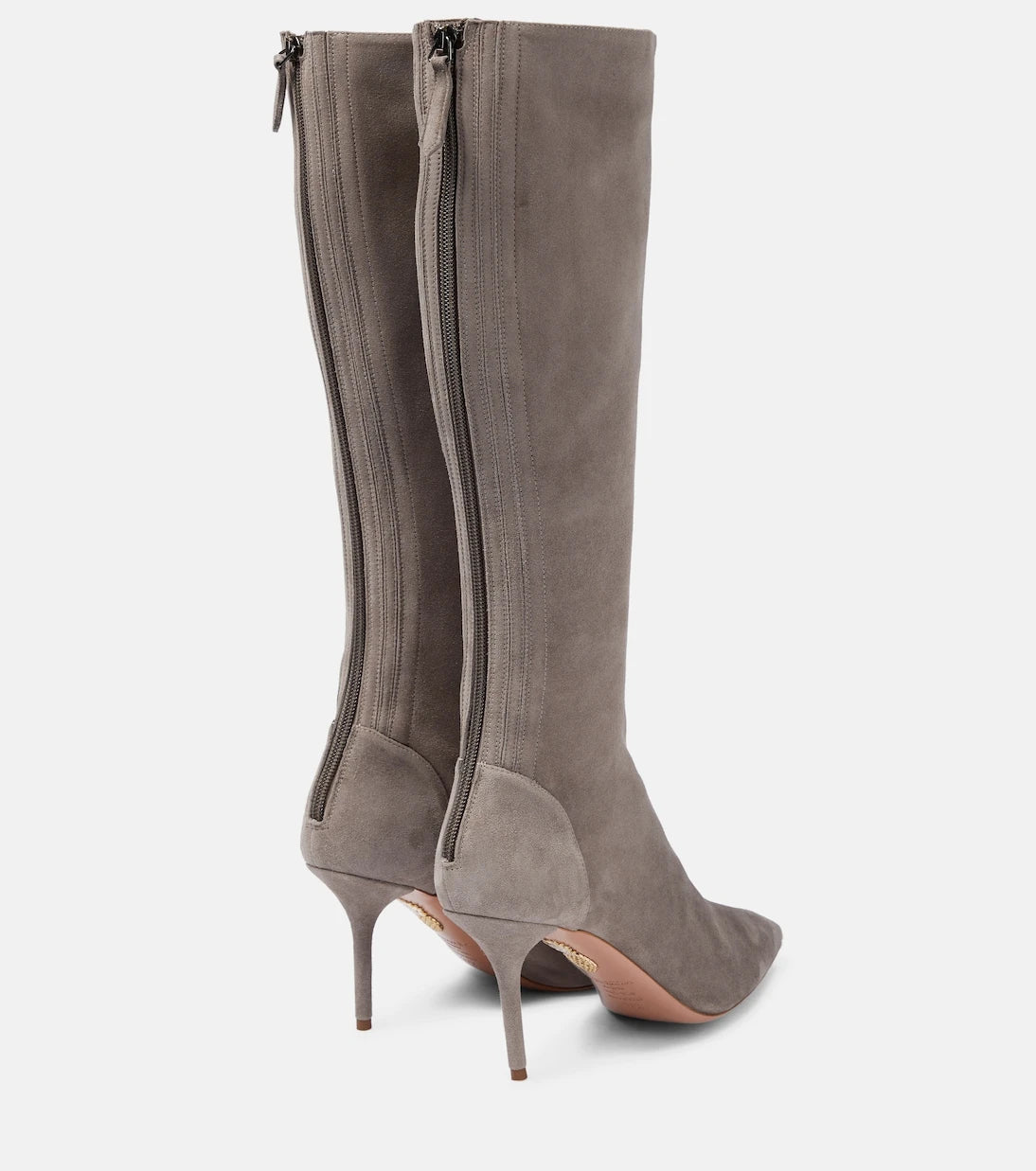 Aquazzura - Saint Honoré 85 suede boots