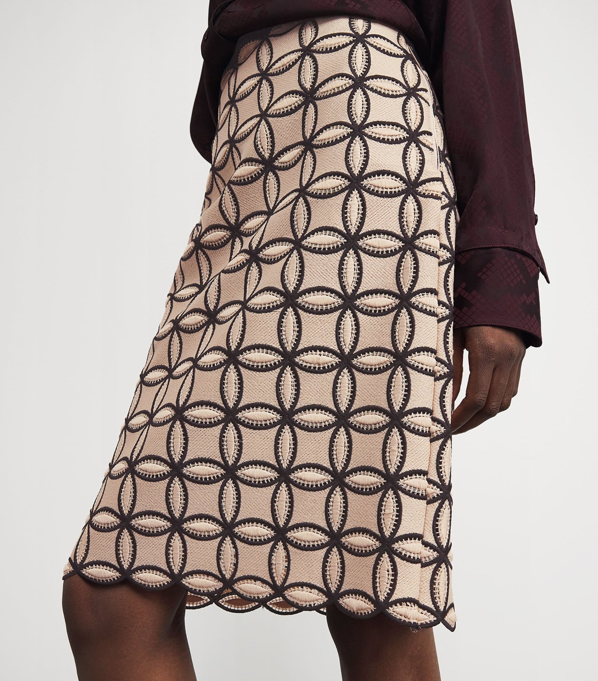 CAMILLA AND MARC Multi Deco Midi Skirt