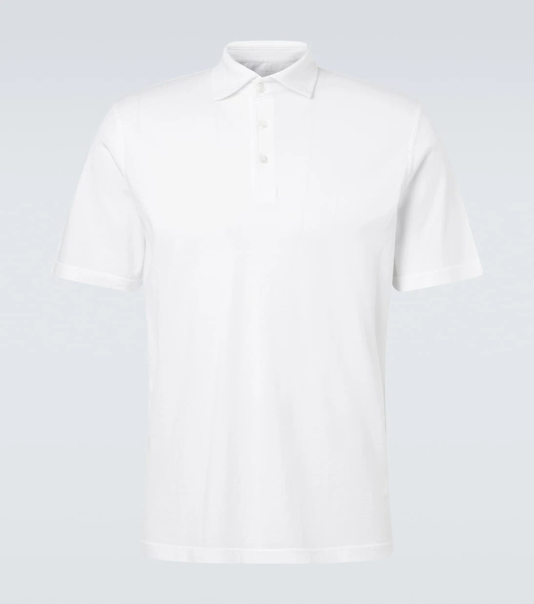 Fedeli - Zero cotton jersey polo shirt