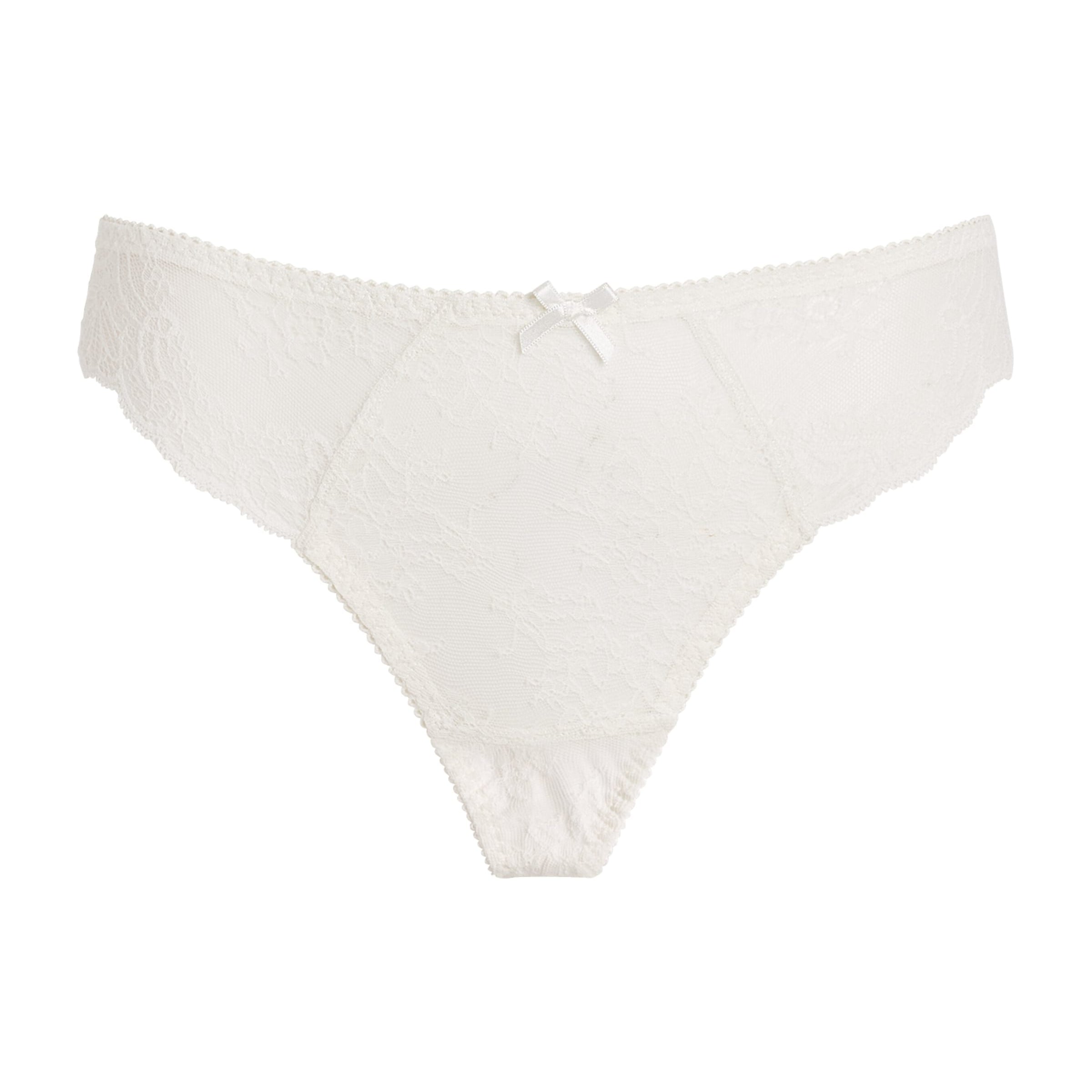 Ivory Lace Dans Des Sens Tanga