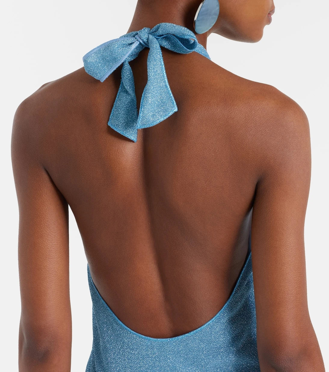 Oséree - Lumière halterneck maxi dress
