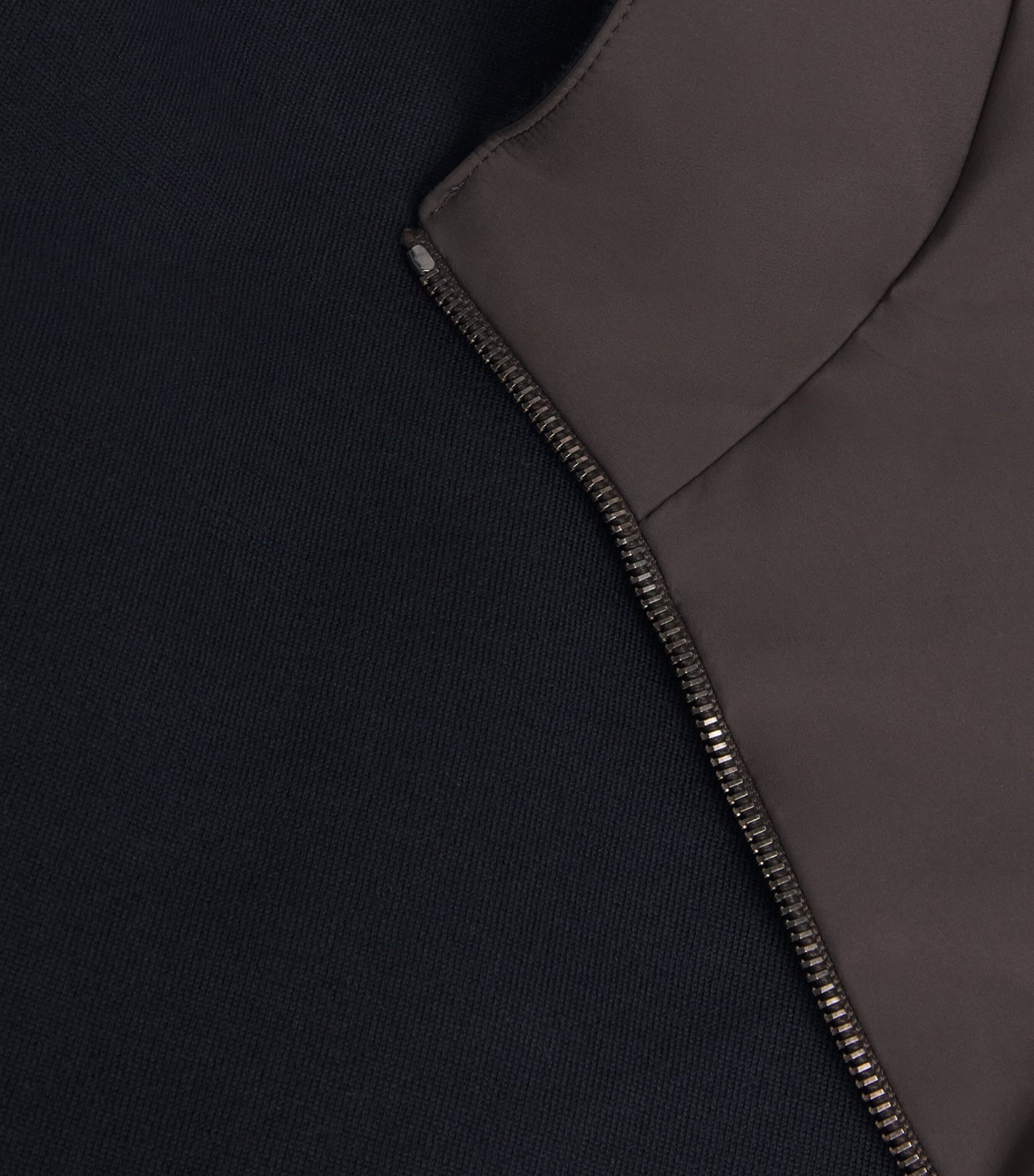 Fioroni Cashmere Beige Virgin Wool Reversible Bomber Jacket