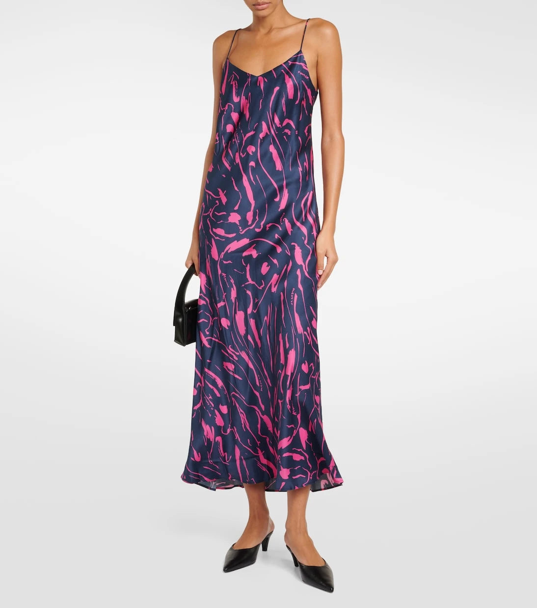 Asceno - Lyon printed silk maxi dress