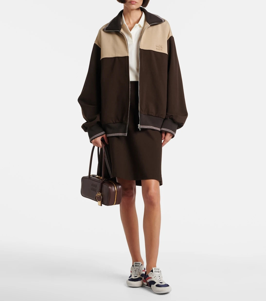 Miu Miu - Beau leather shoulder bag