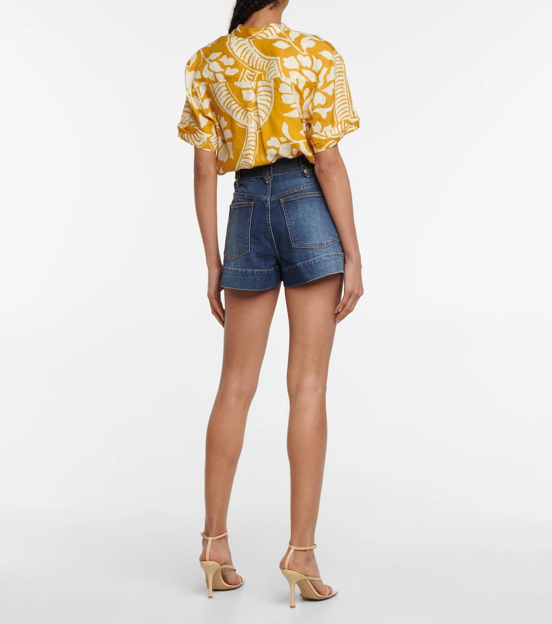 Ulla Johnson - Theta denim shorts