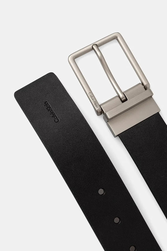 Calvin Klein двустранен колан мъжки от кожа