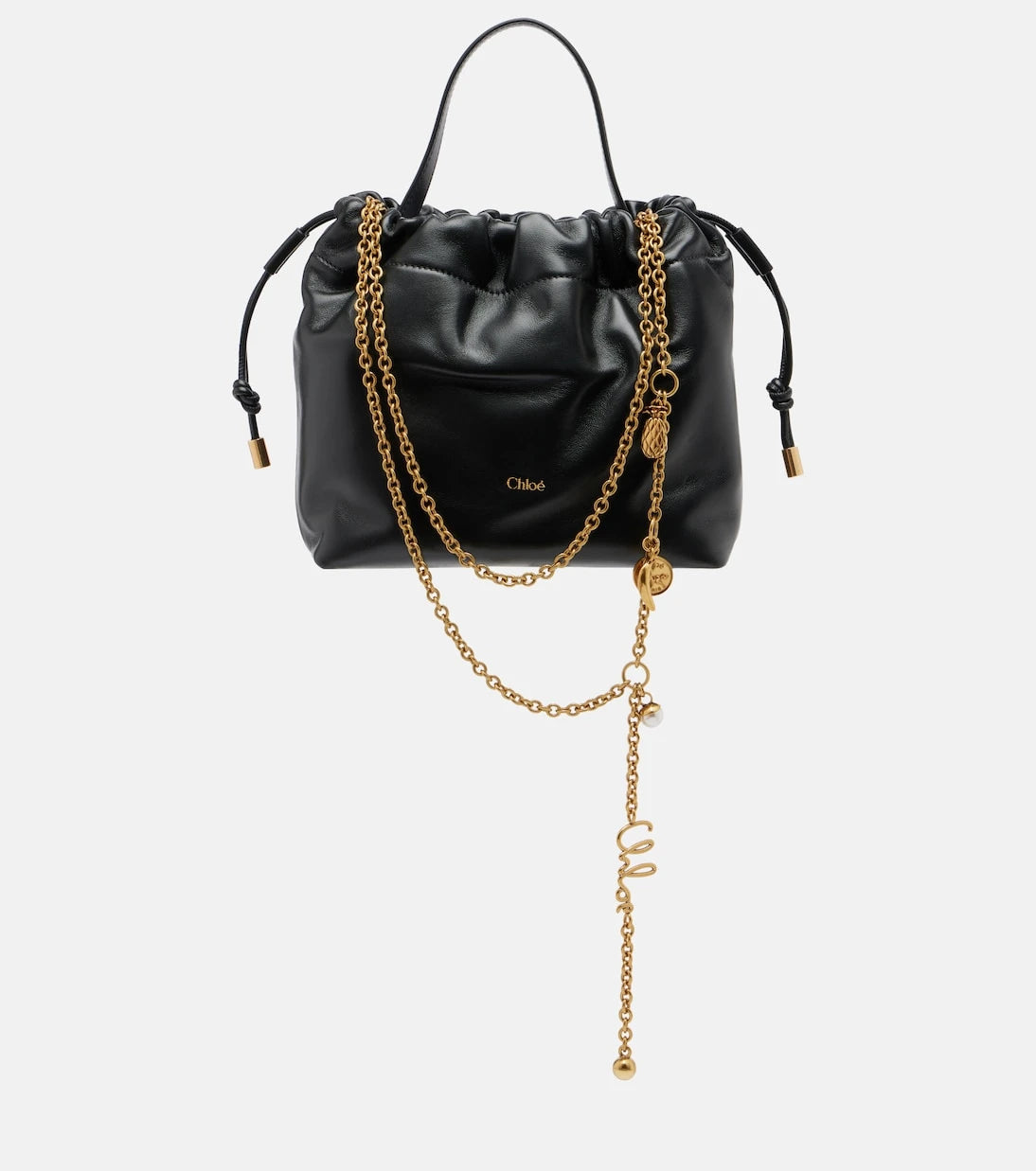Chloé - Chloé Icons Small leather shoulder bag