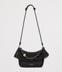 LOEWE Black x Paula's Ibiza Medium Raffia Ola Shoulder Bag