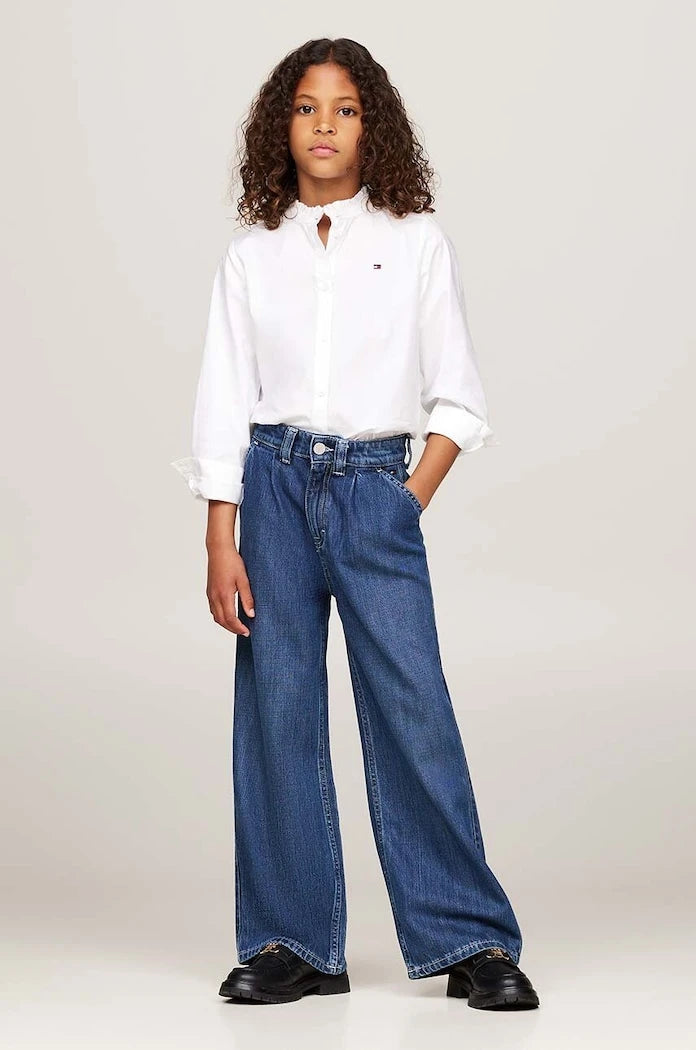 Tommy Hilfiger Çocuk Pamuklu Gömlek