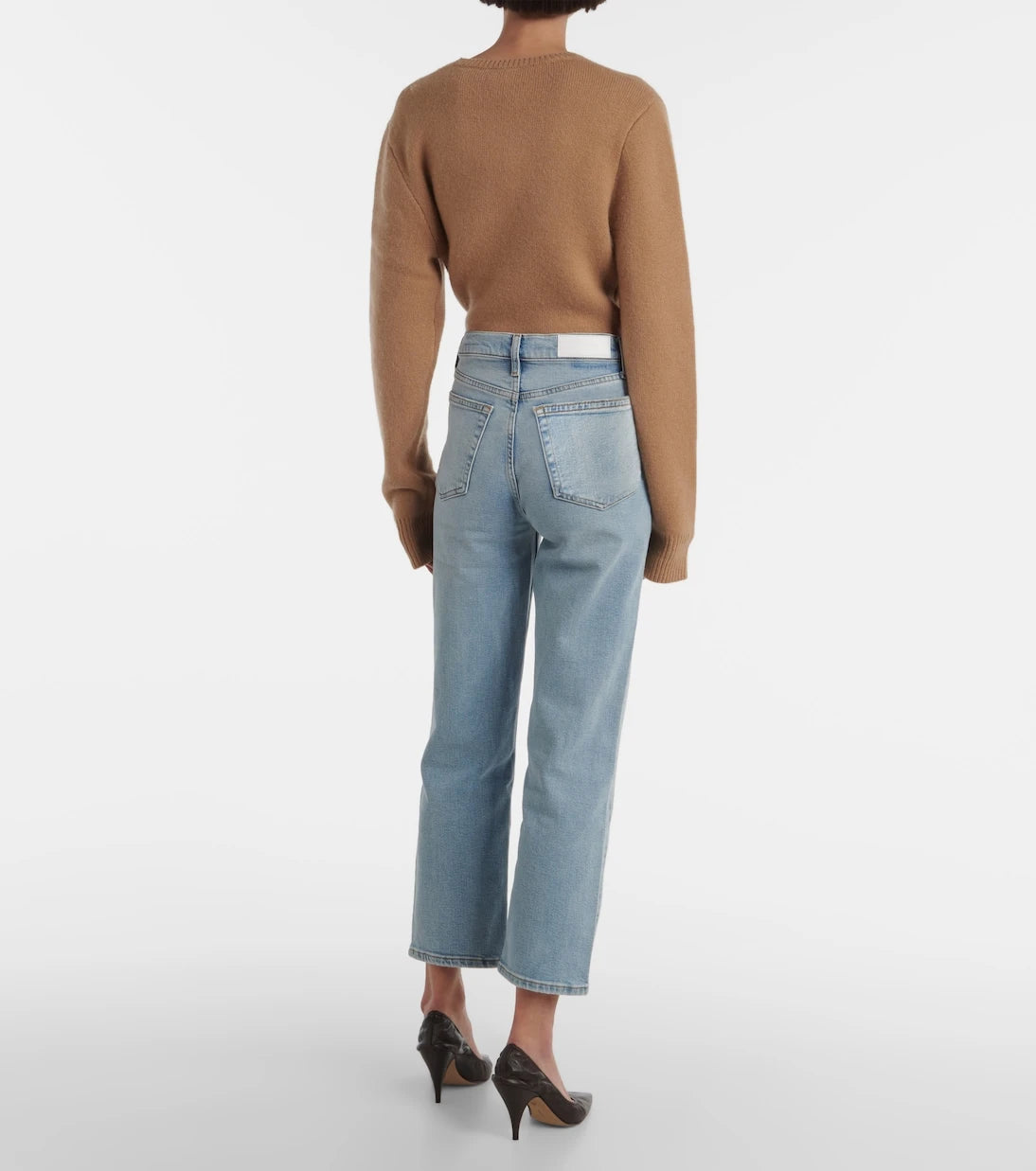 Re/Done - 70s Stove Pipe high-rise straight jeans