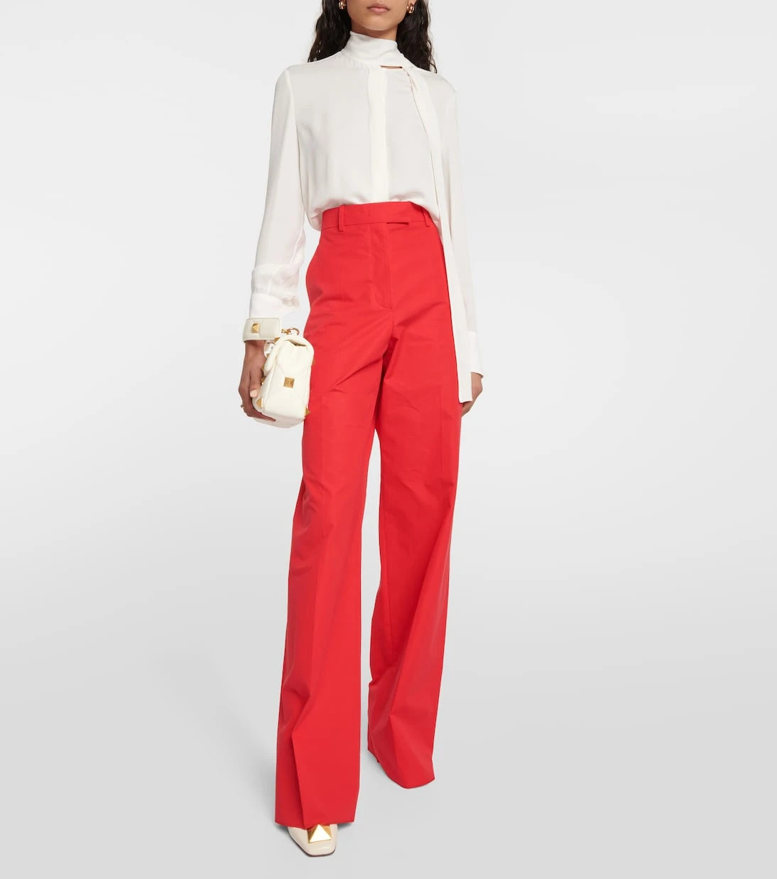 Valentino - Tie-neck blouse