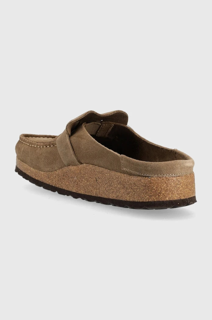 Велурени чехли Birkenstock Buckley