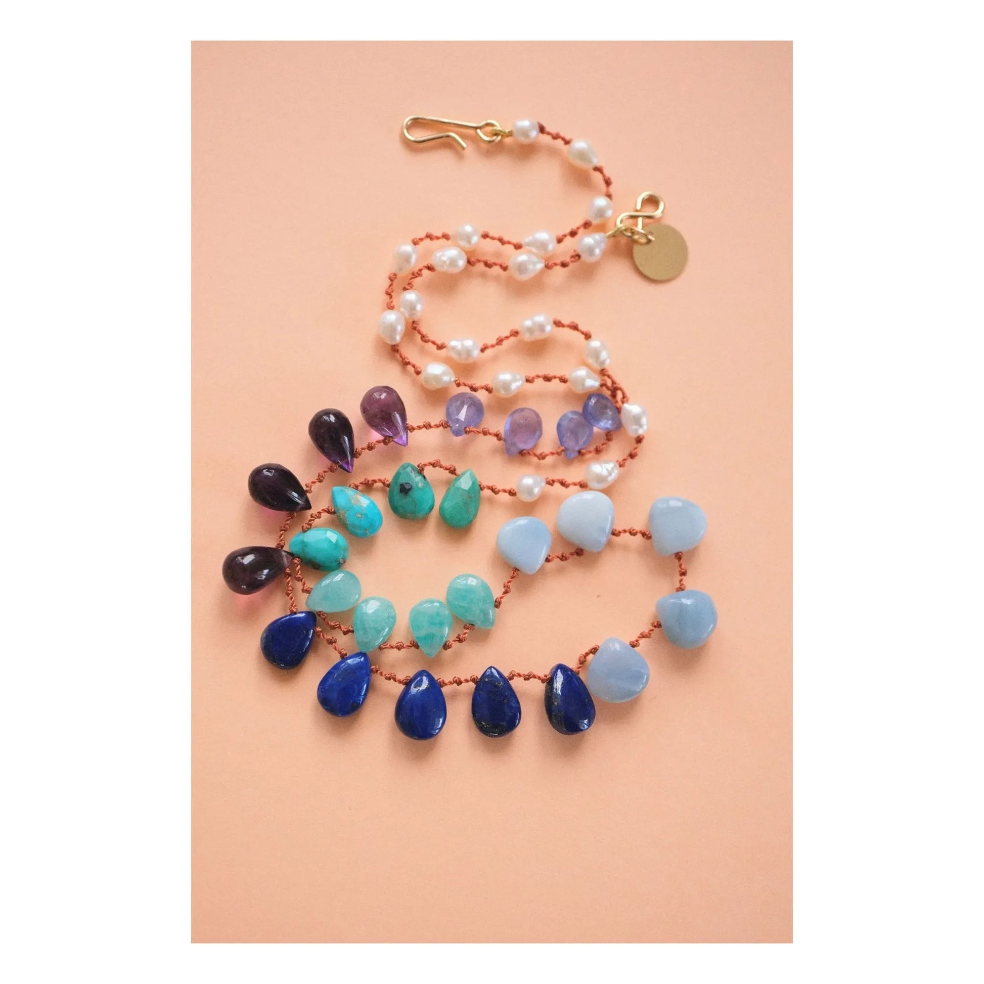 Ivarene - Deep Ocean necklace | Blue