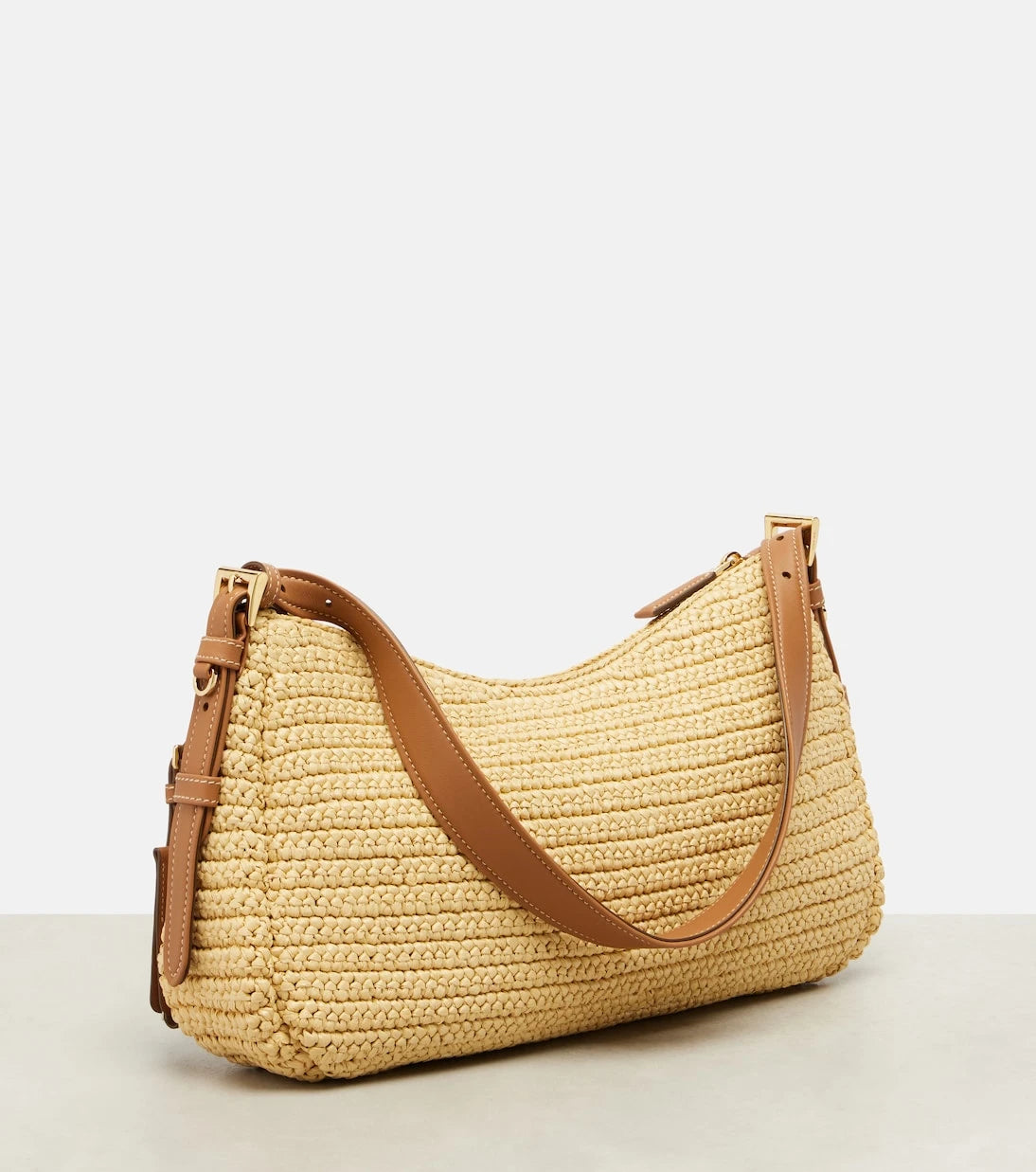 Prada - Prada Aimée Large crochet shoulder bag