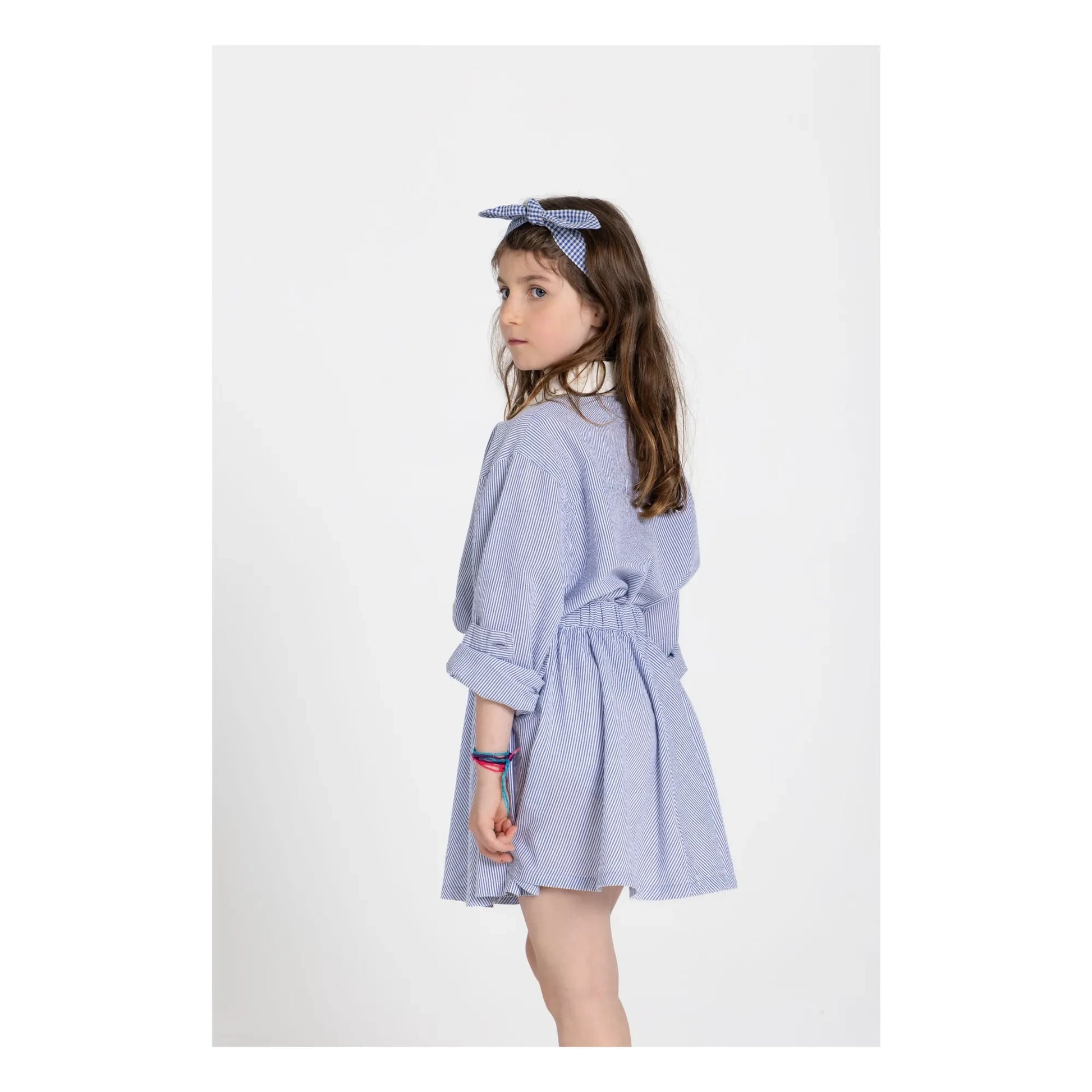 Smallable Kid - Melody Striped Skirt | Royal blue