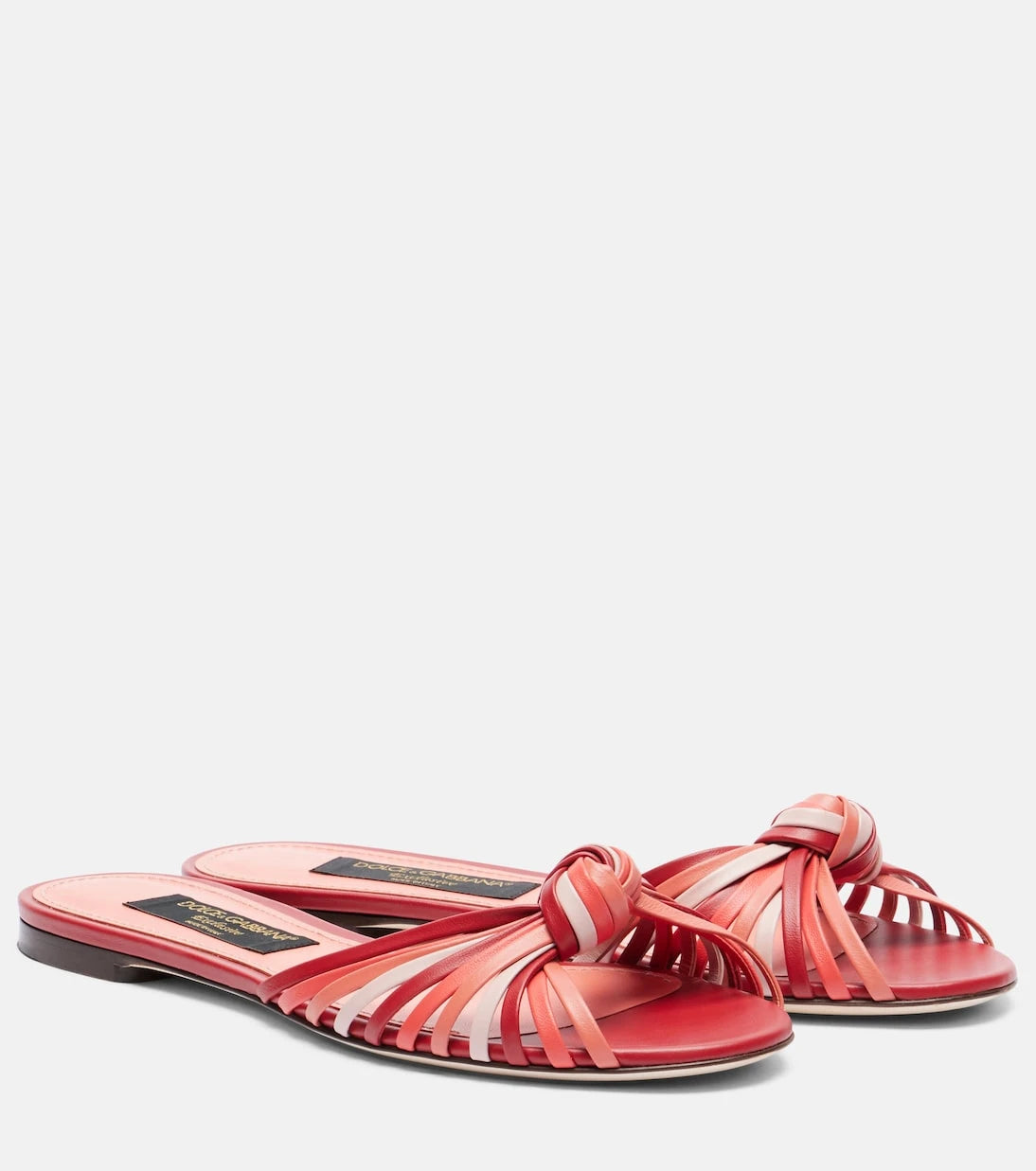 Dolce&Gabbana - صندل Bianca 2.0 الجلدي
