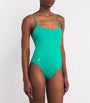 Polo Ralph Lauren Green Scoop-Back Kennedy Swimsuit
