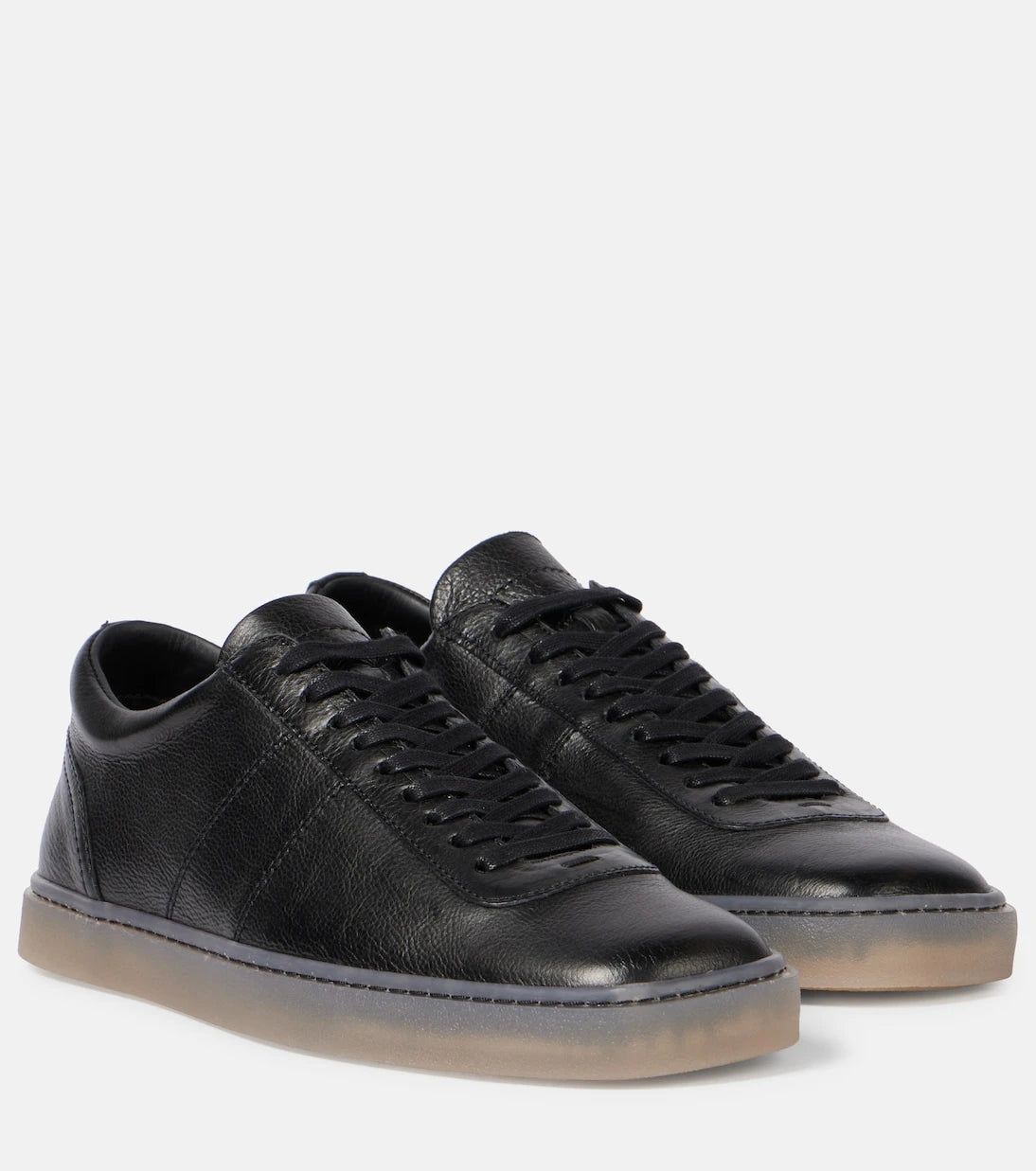 Lemaire - Linoleum leather low-top sneakers