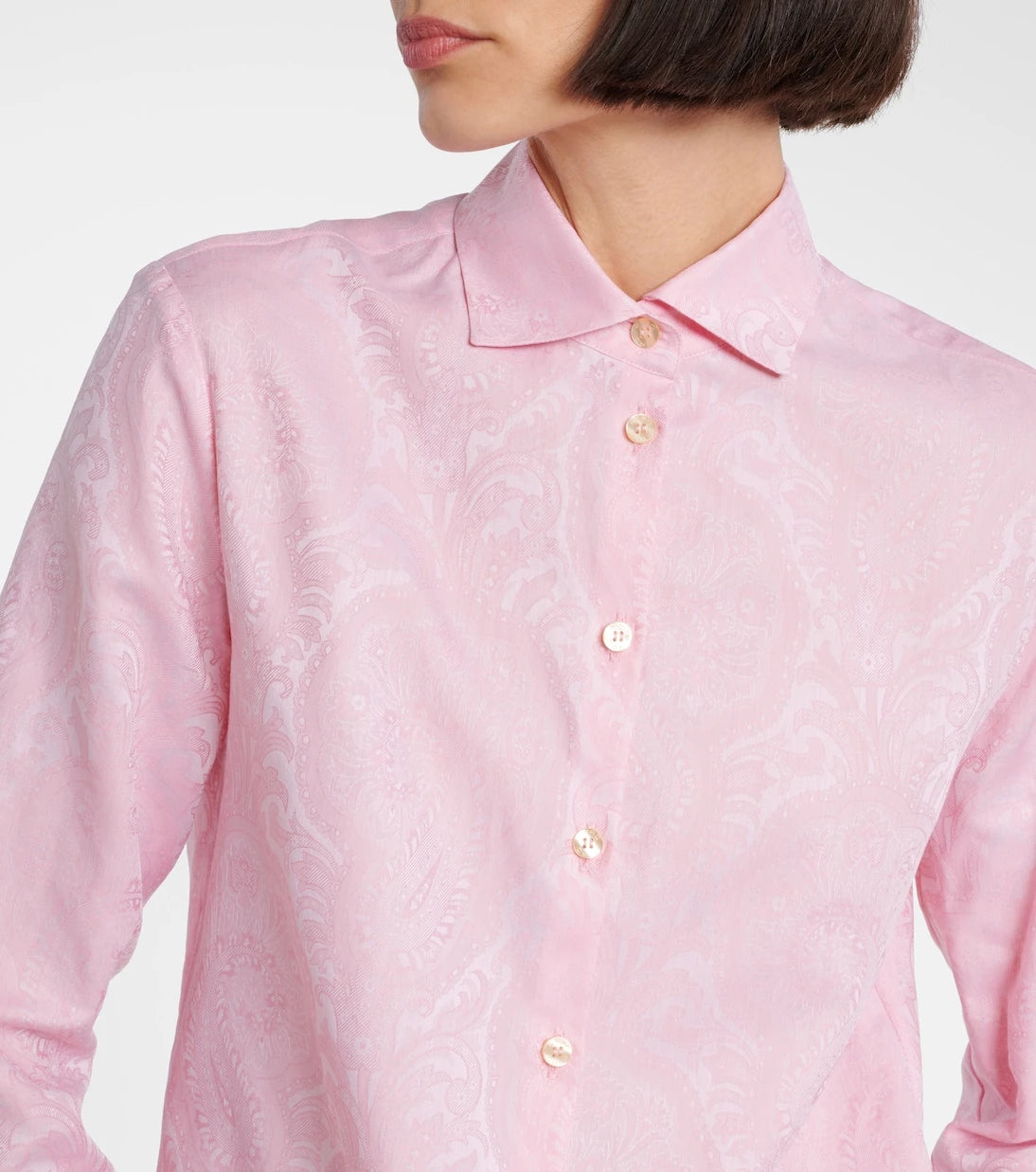 Etro - Cotton jacquard shirt