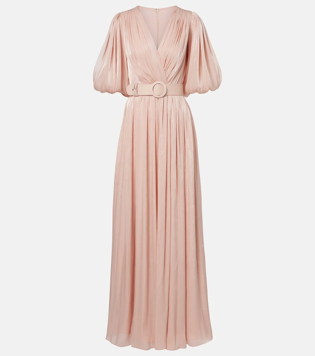 Costarellos - Brennie iridescent georgette gown