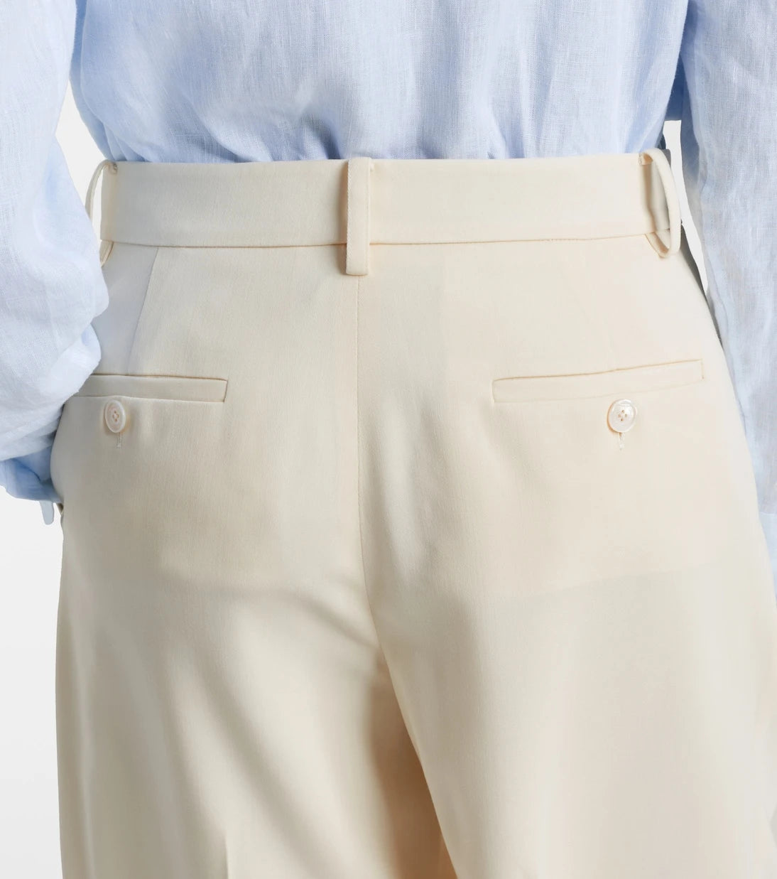 Ralph Lauren Collection - Minetta wool gabardine Bermuda shorts