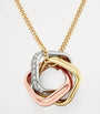 Cartier Gold and Diamond Trinity Necklace