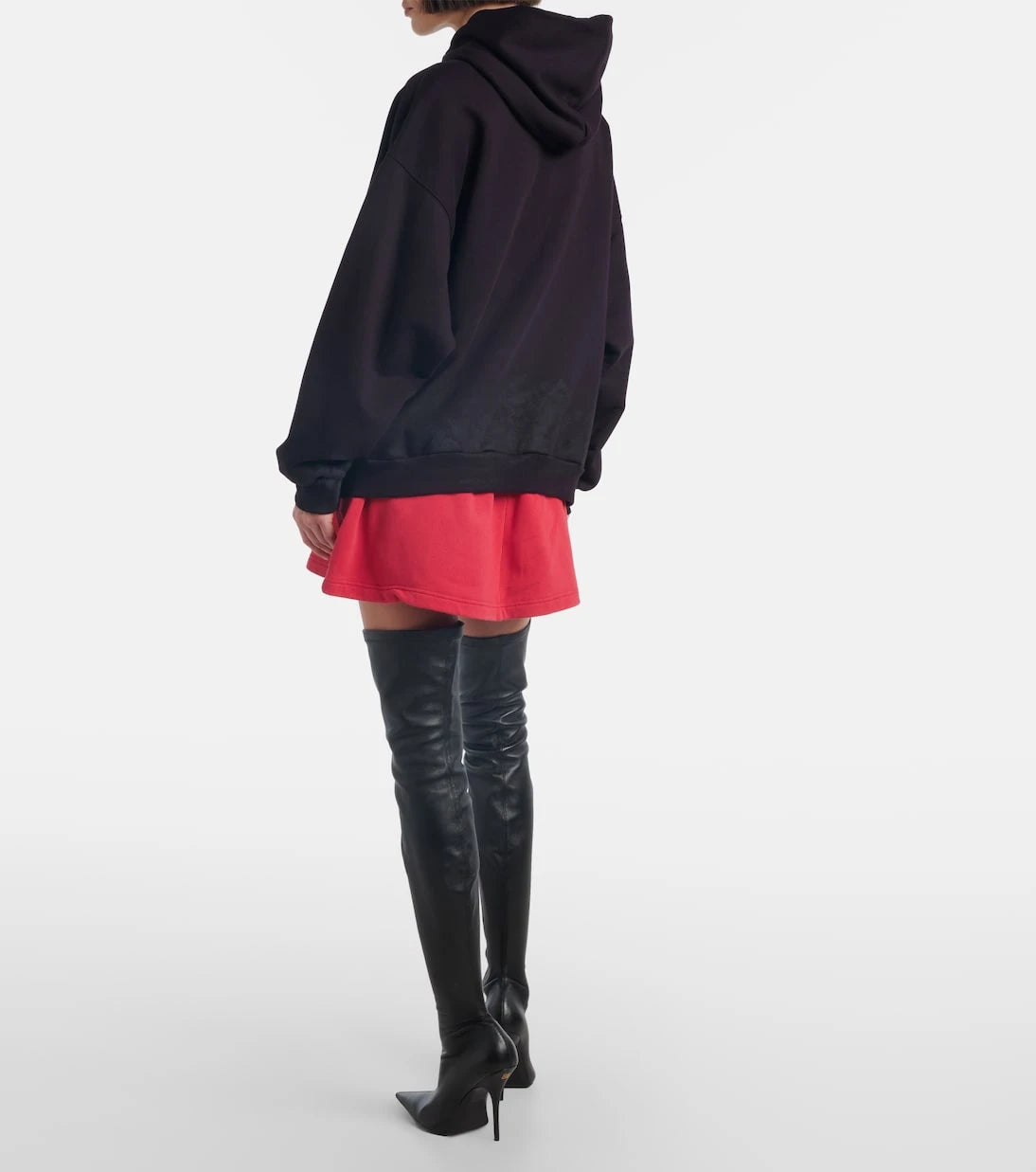 Balenciaga - تنورة قصيرة قطنية