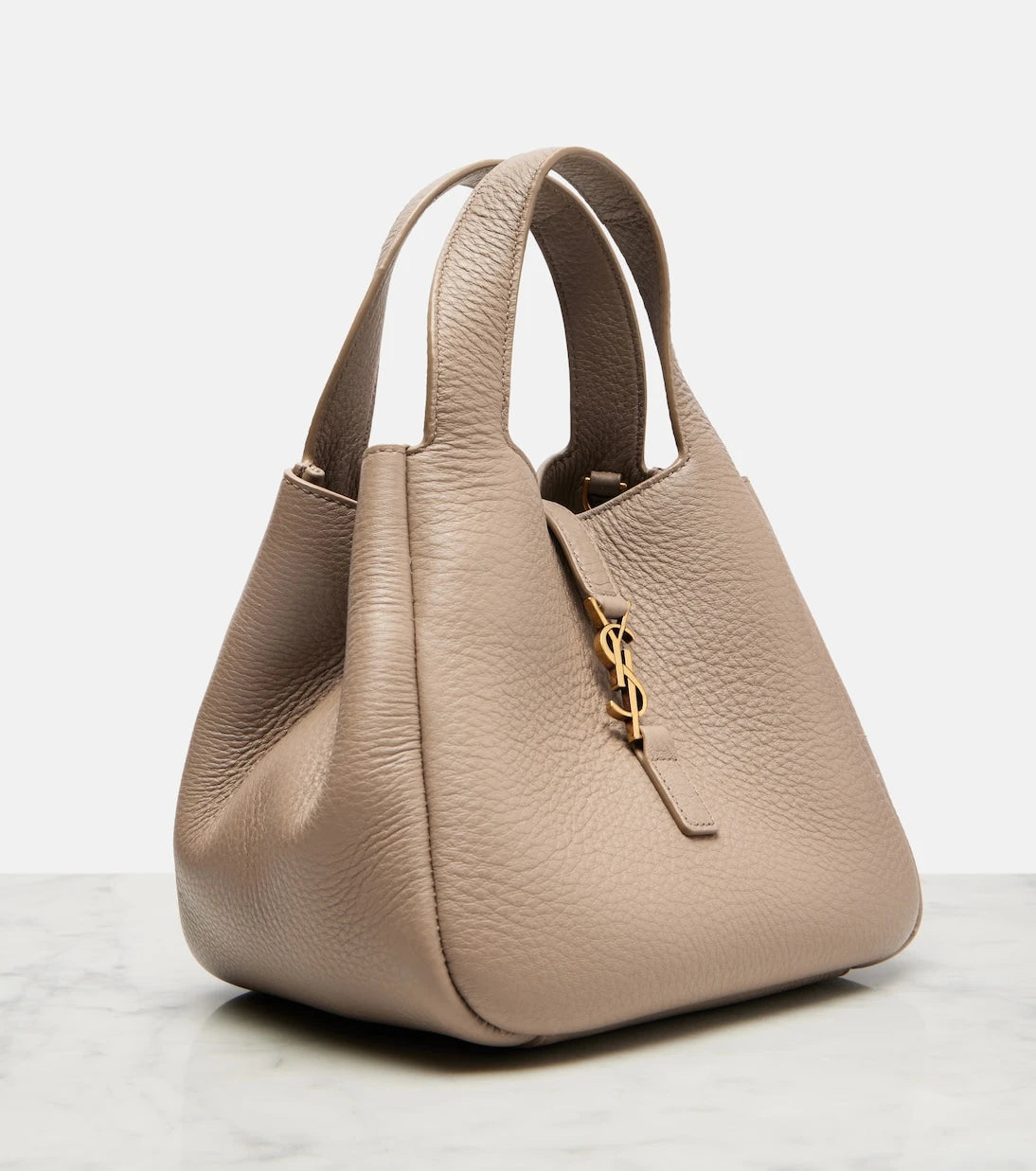 Saint Laurent - Le 5 à 7 Bea Baby leather top-handle bag