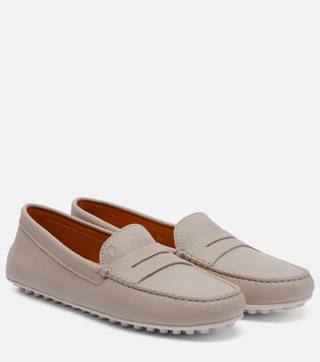Tod's - City Gommino leather penny loafers