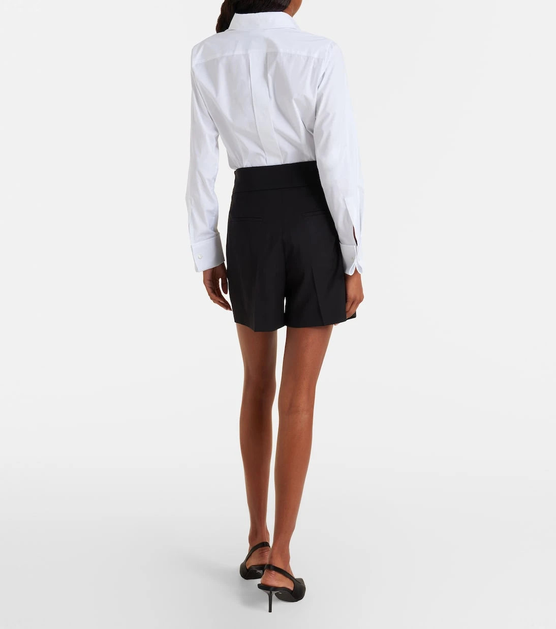 Max Mara - Virgin wool shorts