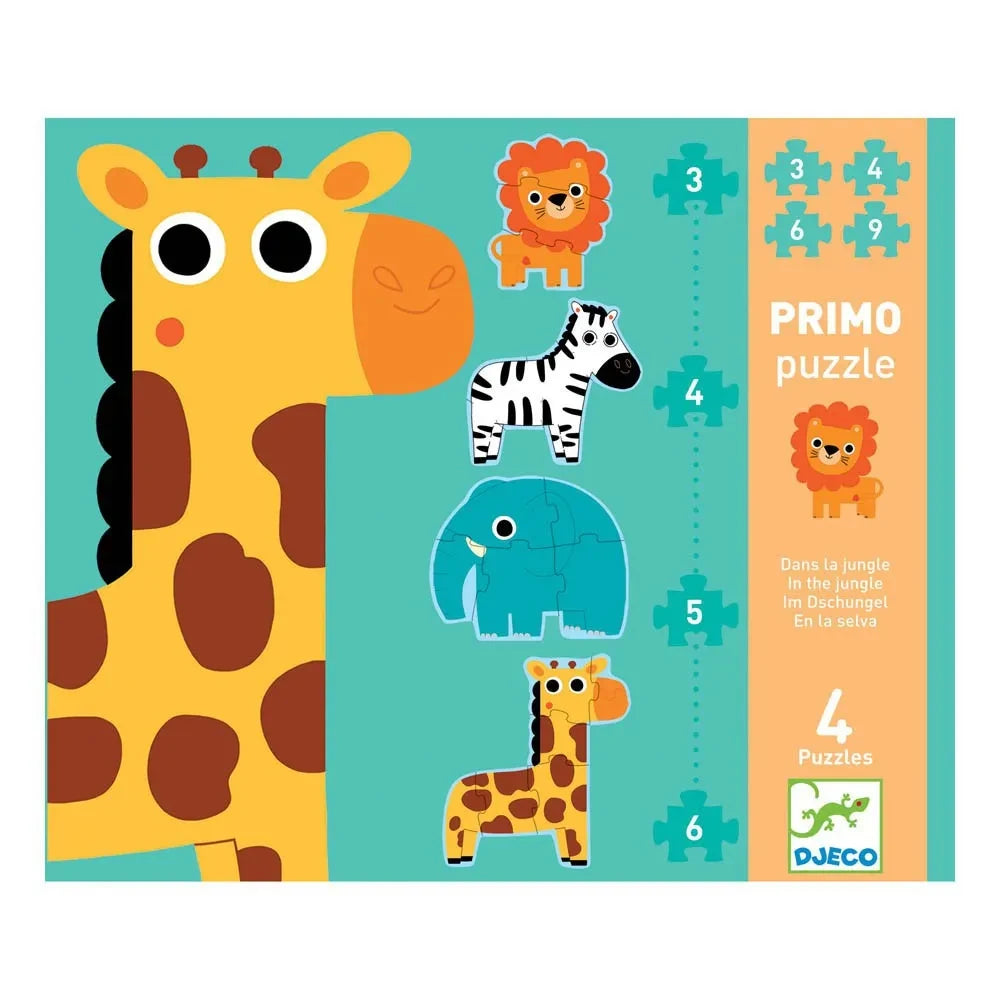 Djeco - In the Jungle Primo Puzzle