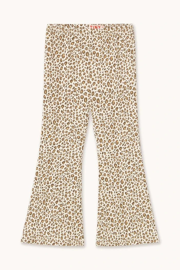 Детски панталон Tinycottons ANIMAL PRINT RIB PANT
