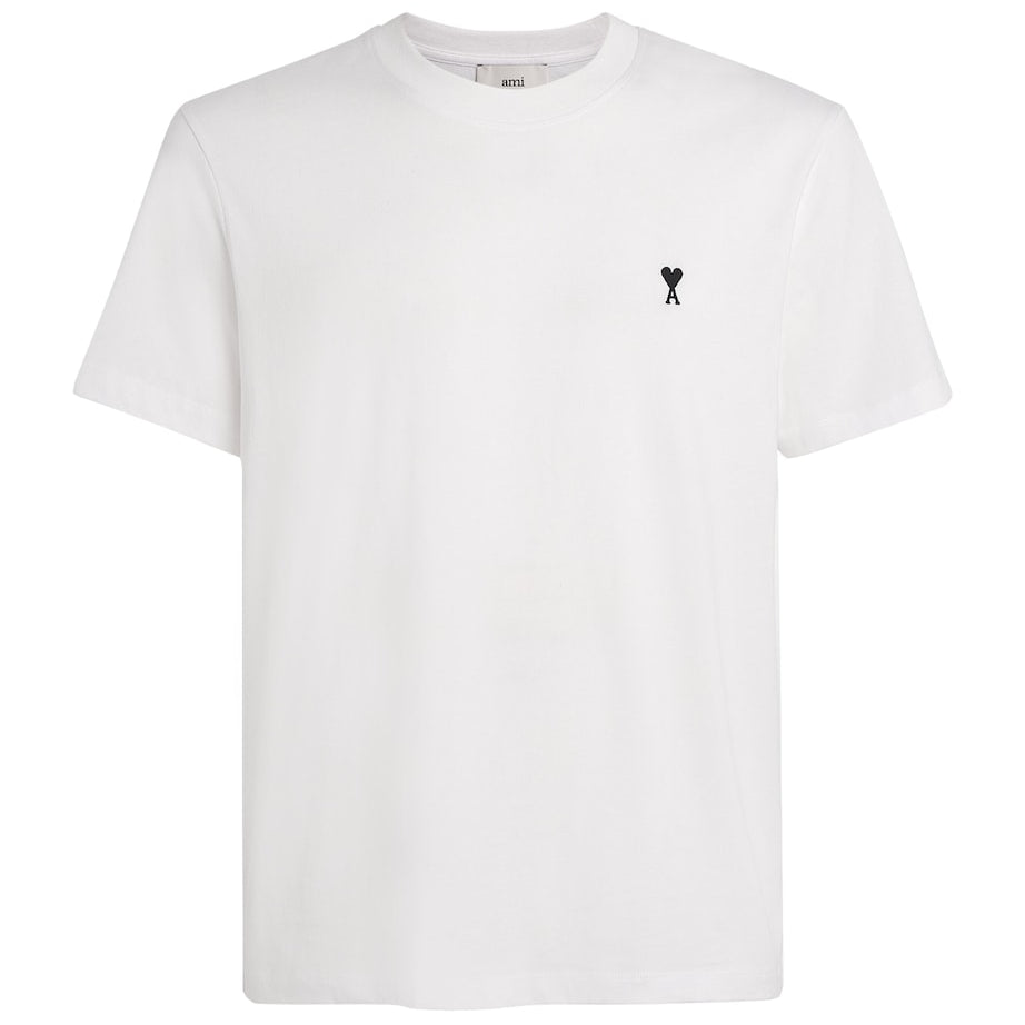 Cotton Embroidered Ami De Coeur T-Shirt
