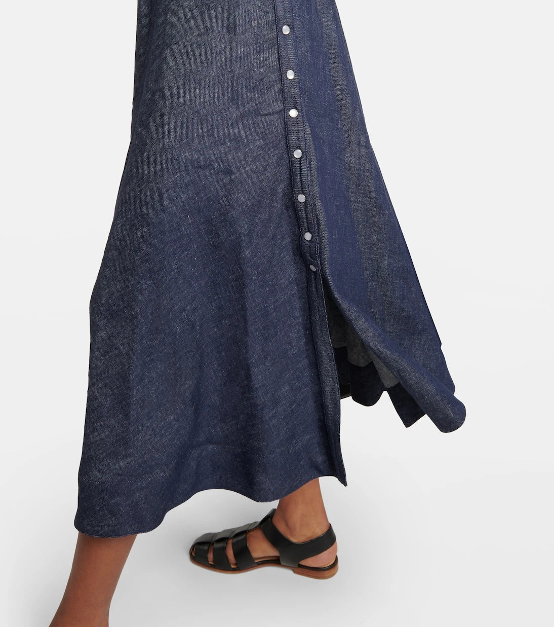 Gabriela Hearst - Marley denim midi dress