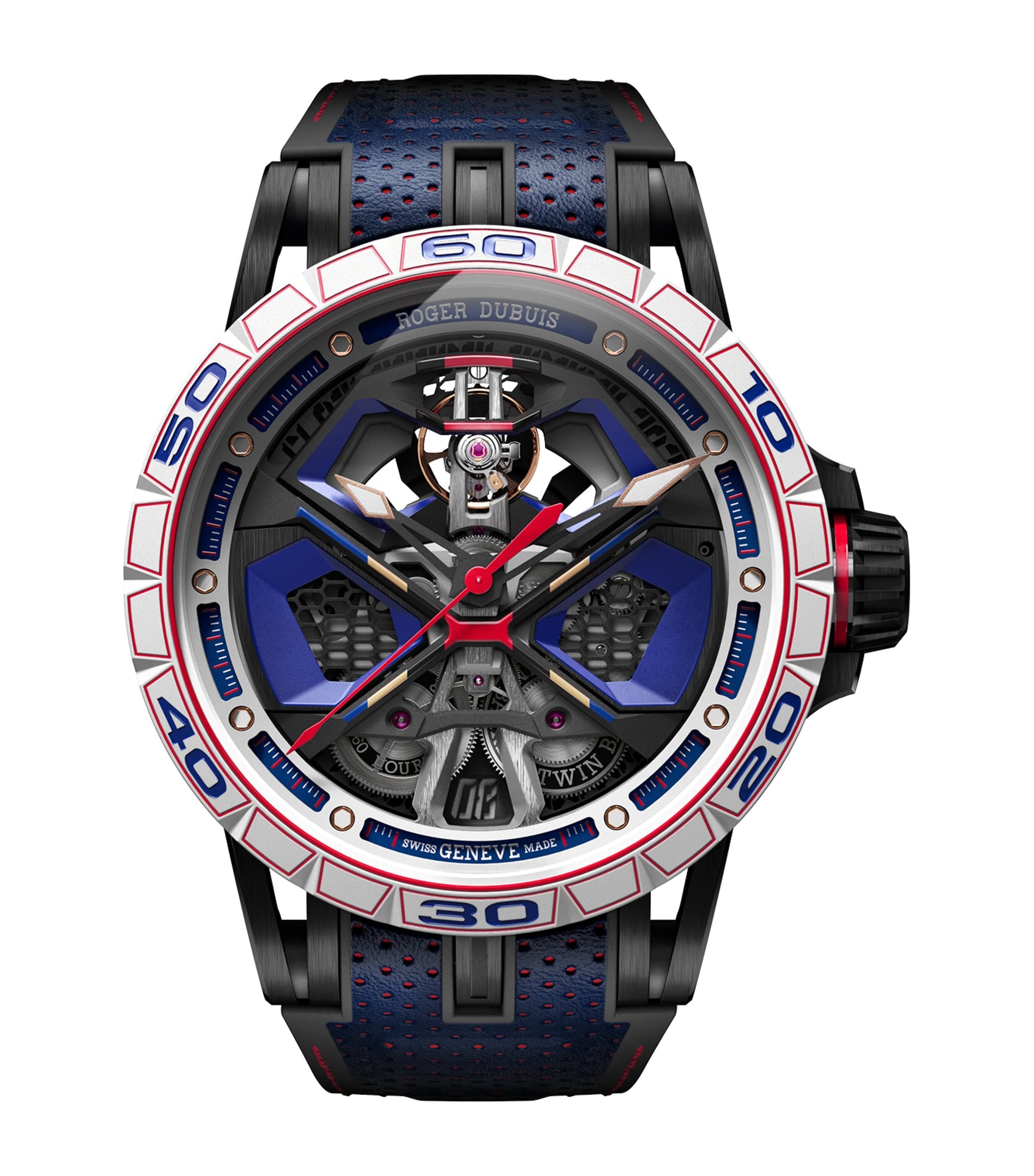 Roger Dubuis MCF and Titanium Excalibur Spider Huracan MB Watch 45mm