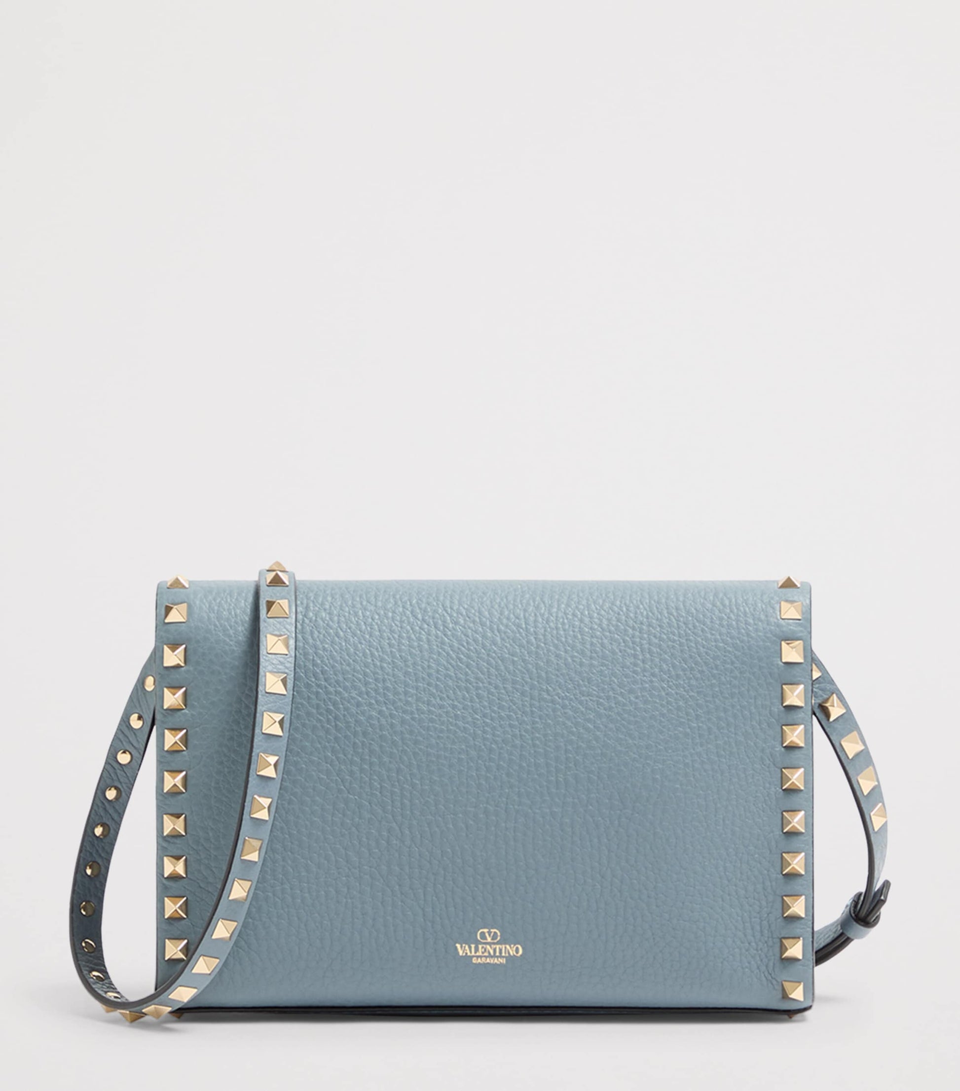 Small Leather Rockstud Shoulder Bag