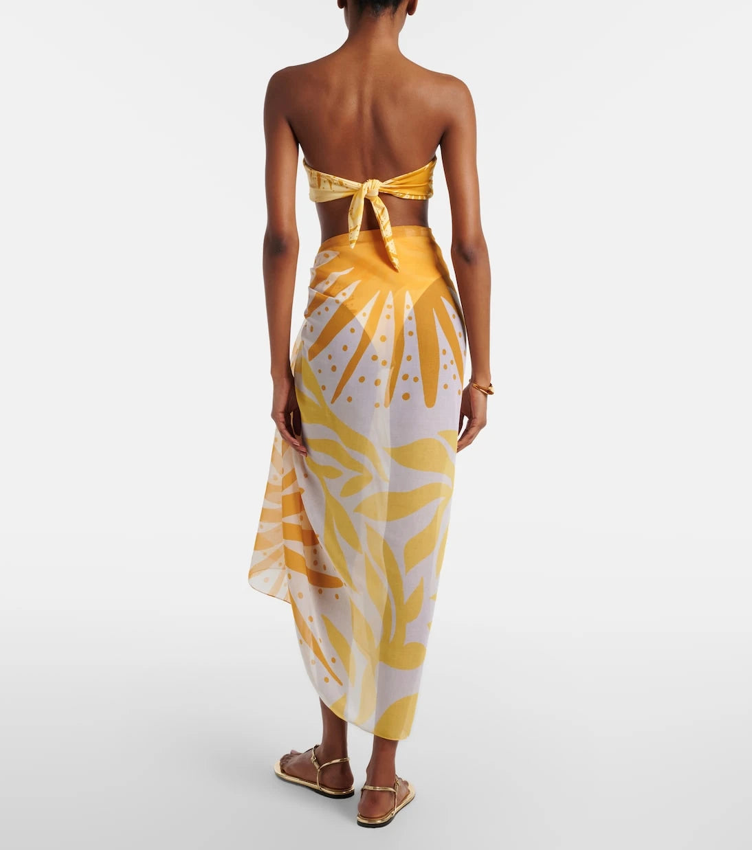 Cala de la Cruz - Luana printed beach cover-up