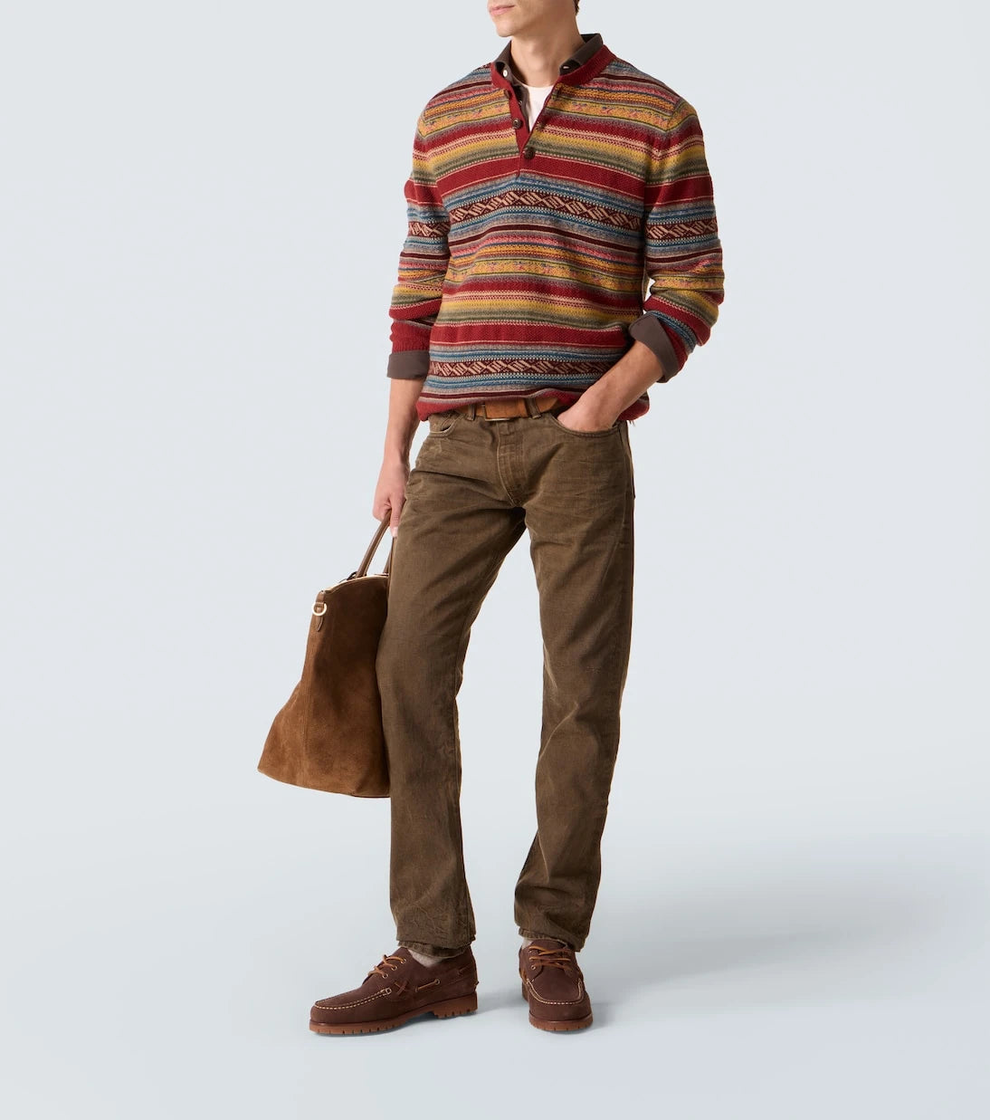 RRL - Wool-blend jacquard sweater