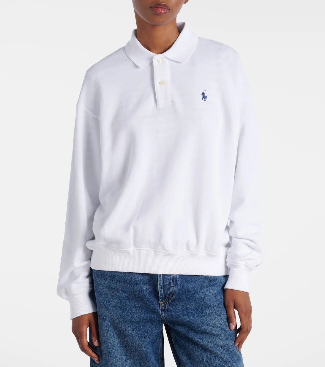 Polo Ralph Lauren - سويتر بولو من مزيج القطن