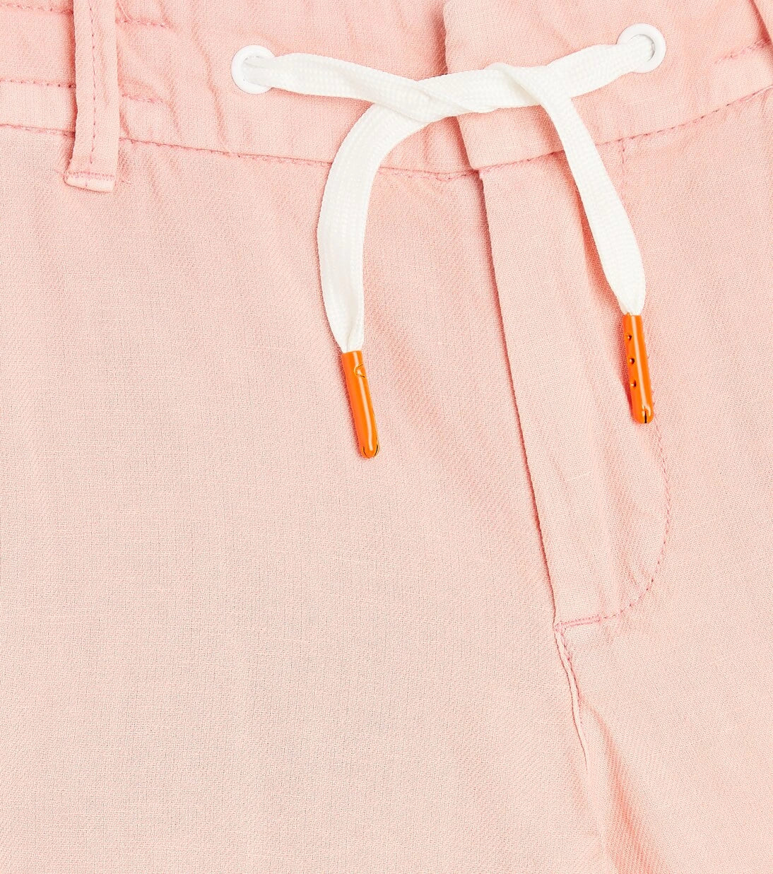 Scotch & Soda Kids - Cotton and linen cargo shorts