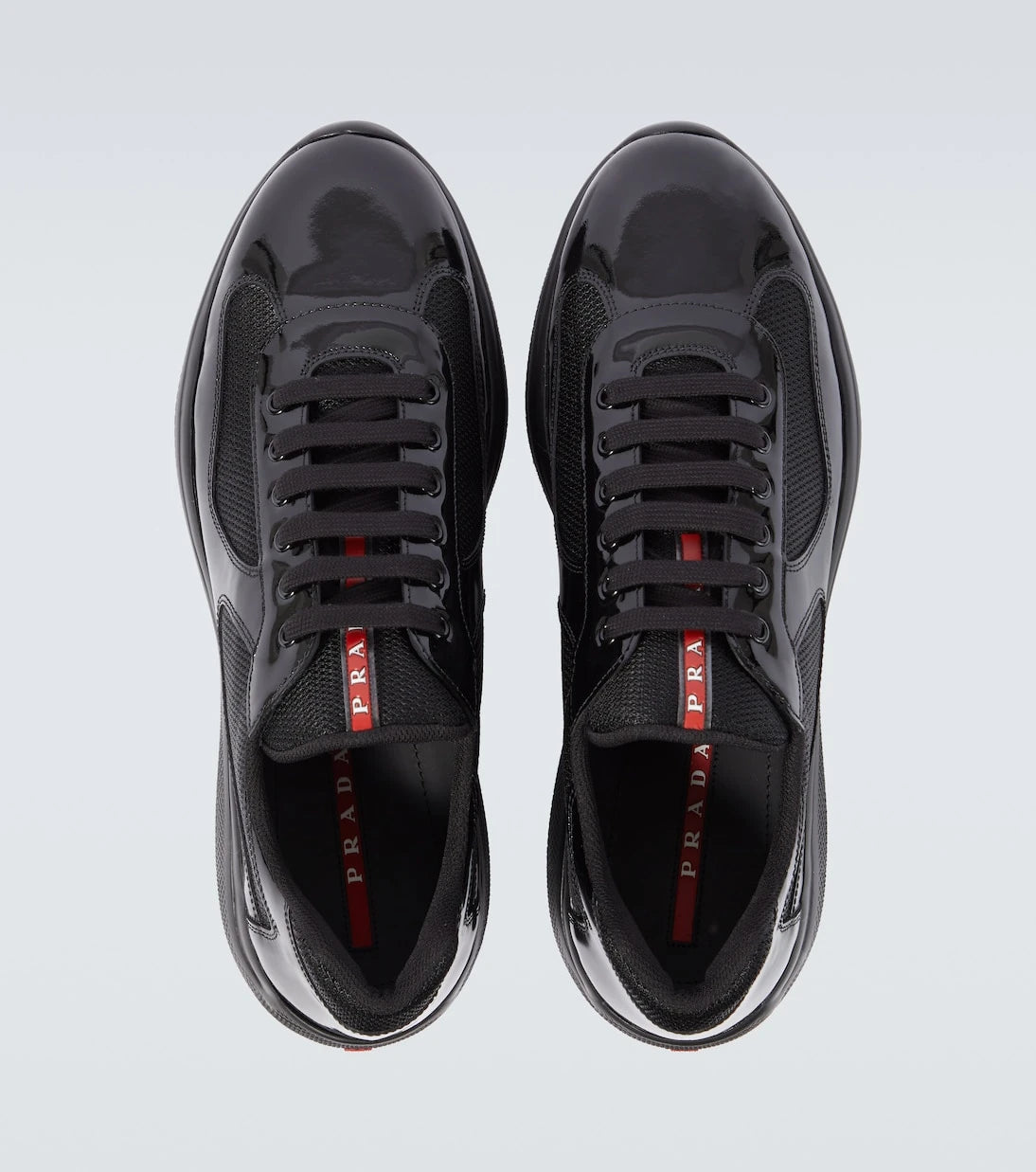 Prada - Patent leather sneakers