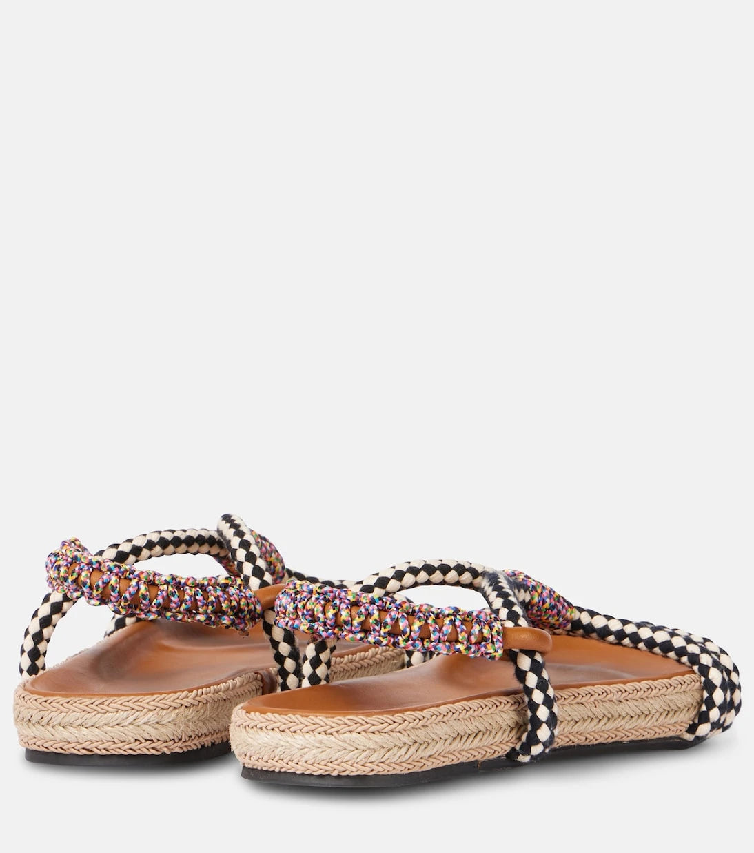 Isabel Marant - Waltee leather-trimmed espadrilles