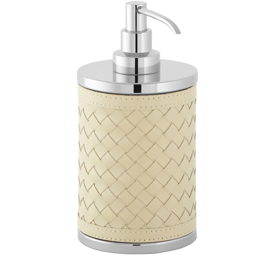 Leather Woven Soap Dispenser