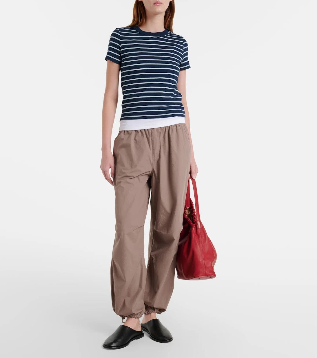 Velvet - Brooks cotton twill balloon pants